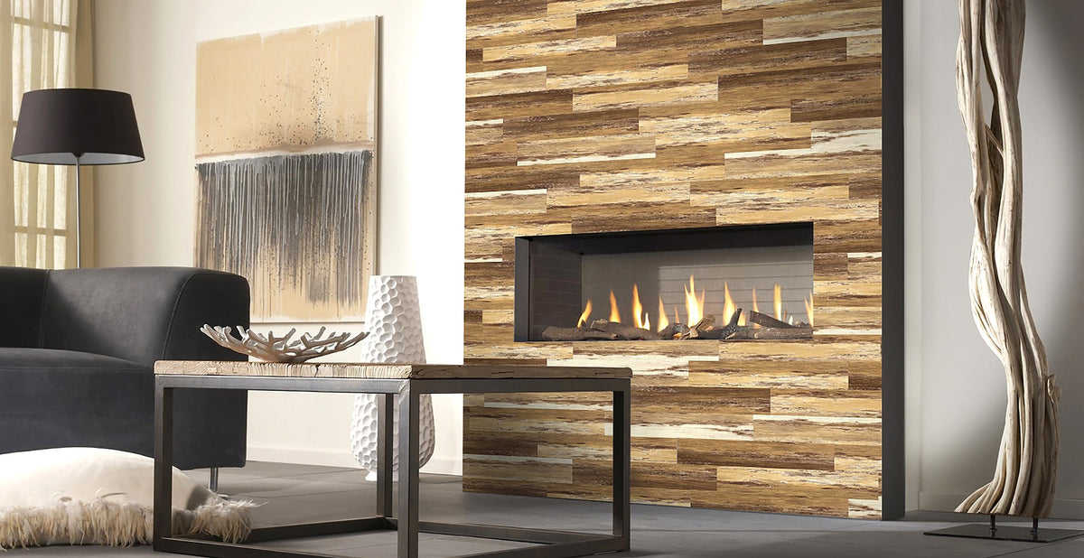 Deco Products COLORS Old Brown Wood Luxury Vinyl Plank Sample, 6 in x 6 in, 8-mil Wear Layer