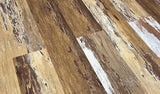 Deco Products COLORS Old Brown Wood Luxury Vinyl Plank Sample, 6 in x 6 in, 8-mil Wear Layer
