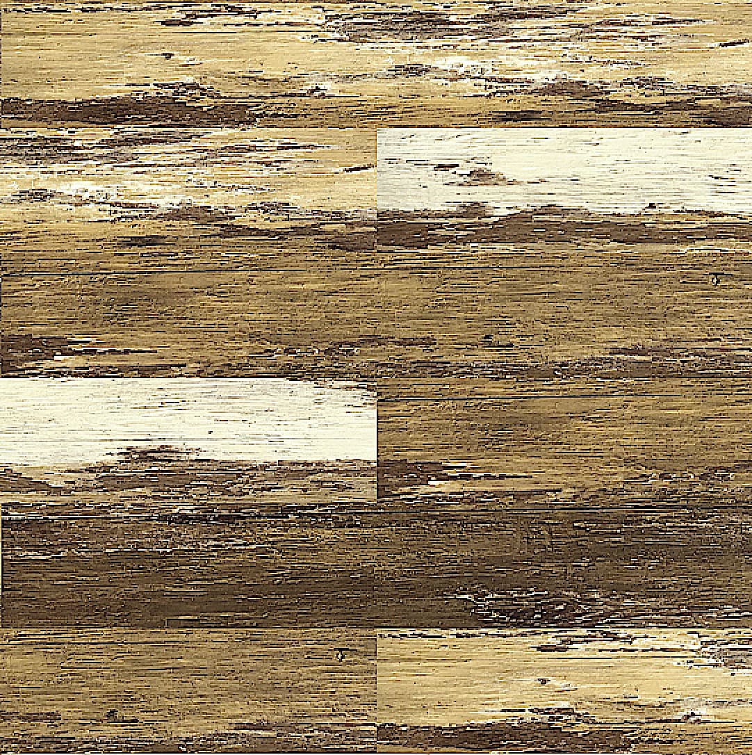 Deco Products COLORS Old Brown Wood Luxury Vinyl Plank Sample, 6 in x 6 in, 8-mil Wear Layer