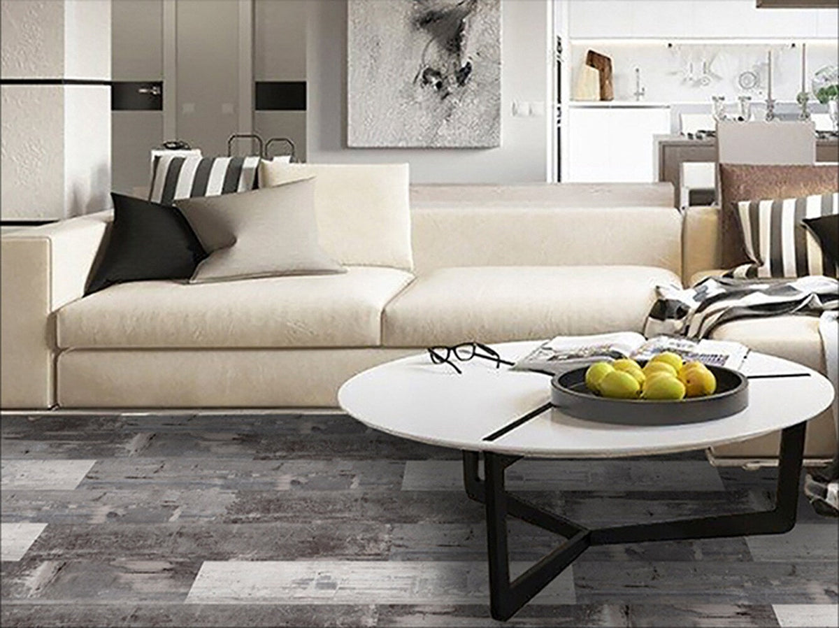 Deco Products Colors Sample Mambo Multi‑Tonal Waterproof Luxury Vinyl Plank – 6 in x 6 in Sample, 8‑mil Wear Layer