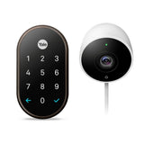 Nest x Yale Lock Satin Nickel with Google Nest Connect - Super Arbor