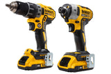 DEWALT XR 2-Tool 20-Volt Max Brushless Power Tool Combo Kit with Soft Case, Charger and 2 Batteries (DCK283D2)