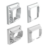 Deckorators 3.625-in x 1.25-in Grab and Go White Plastic Post Connector (4-Pack)