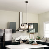 Kichler Braelyn 5-Light Antique Bronze Farmhouse Chandelier