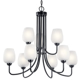 Kichler Valserrano 9-Light Black Traditional Chandelier
