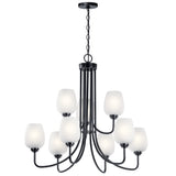 Kichler Valserrano 9-Light Black Traditional Chandelier