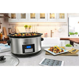 Platinum 8.5 Qt. Stainless Steel Slow Cooker with Digital Display
