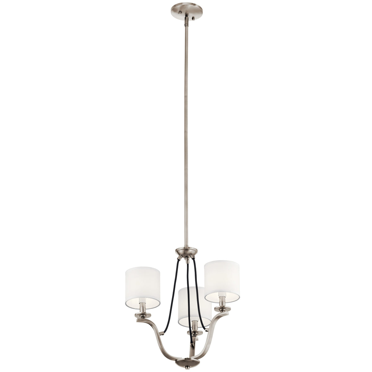 Kichler Thisbe 3-Light Pewter Traditional Chandelier