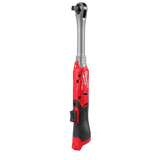 Milwaukee M12 FUEL 12V Lithium-Ion Brushless Cordless 3/8 in. Right Angle Impact Wrench with 3.0Ah Battery Pack (2-Pack)