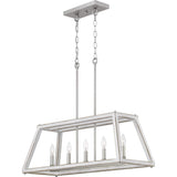 Progress Lighting Forrester 5-Light Gray Farmhouse Chandelier