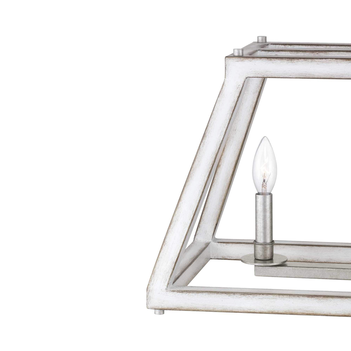 Progress Lighting Forrester 5-Light Gray Farmhouse Chandelier