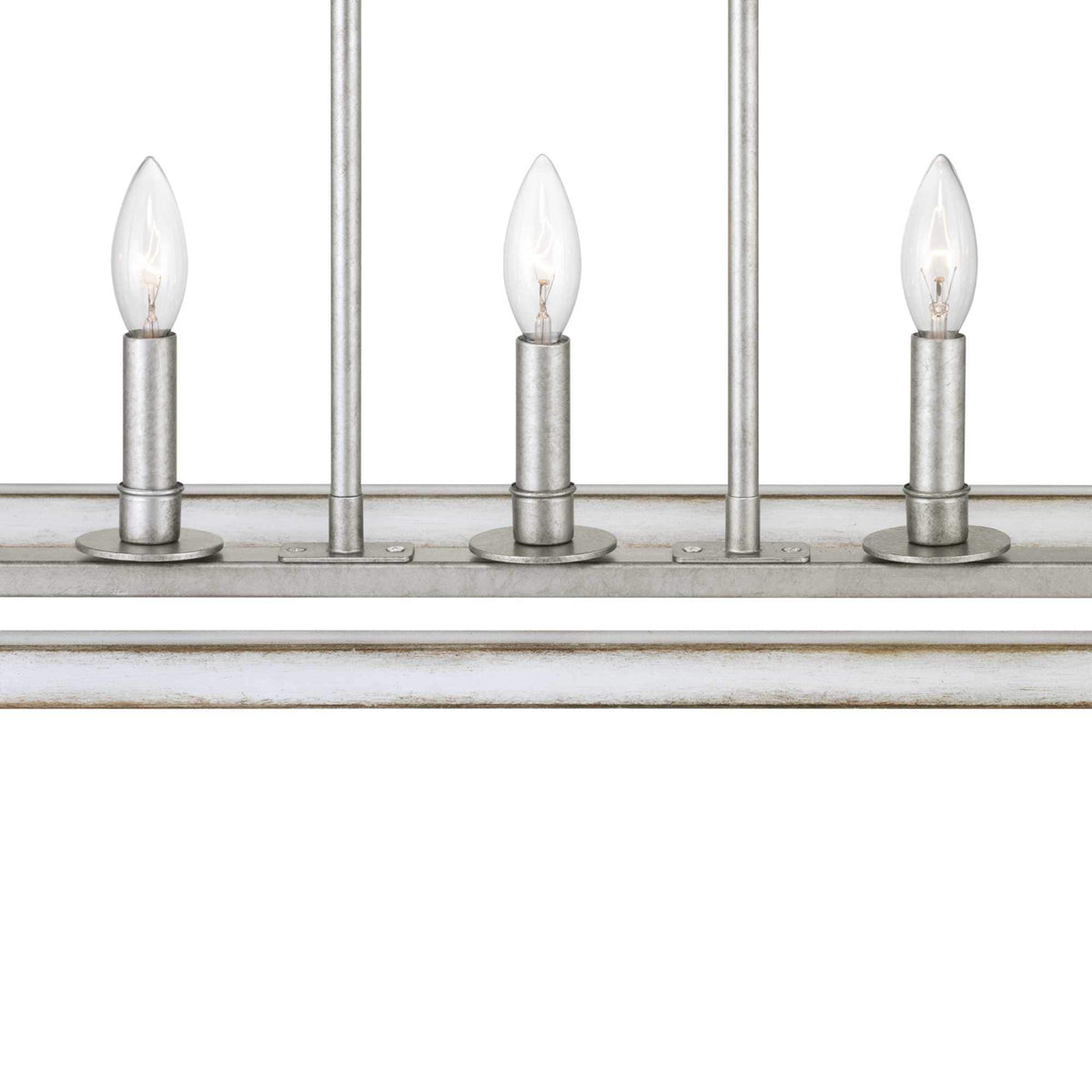 Progress Lighting Forrester 5-Light Gray Farmhouse Chandelier