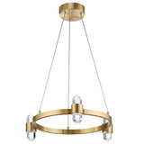 Kichler Arabella 6-Light Gold Modern/Contemporary Led Chandelier