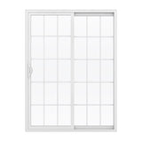 JELD-WEN 72-in x 80-in Vinyl Sliding, Right-hand sliding – product-only view