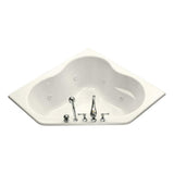 ProFlex 5454 4-1/2 ft. Acrylic Oval Drop-in Whirlpool in White - Super Arbor
