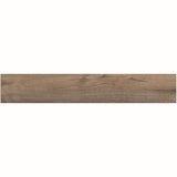 American Olean Pike Wood Brown 6-in x 36-in Glazed Porcelain Wood Look Floor and Wall Tile