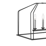 Progress Lighting Frisco 6-Light Nickel Transitional Chandelier
