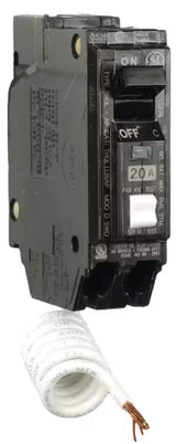 GE Q-Line THQL 20-Amp 1-Pole Combination Arc Fault Circuit Breaker
