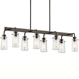 Kichler Braelyn 8-Light Bronze Industrial Chandelier