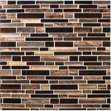 MSI Artista Interlocking 12 in. x 12 in. x 8 mm Glass Mesh-Mounted Mosaic Wall Tile (10 sq. ft. / case)