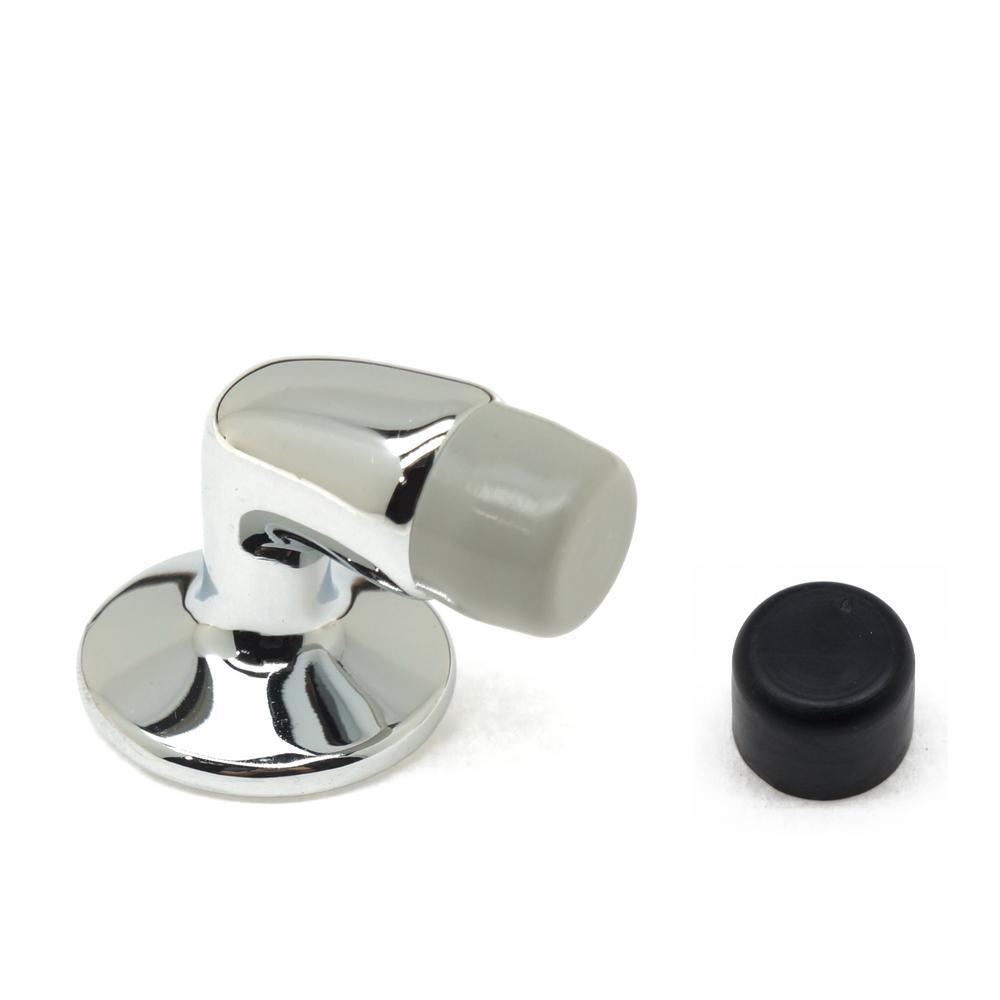 Mini Solid Brass Floor Mounted Gooseneck Door Stop in Oil-Rubbed Bronze - Super Arbor