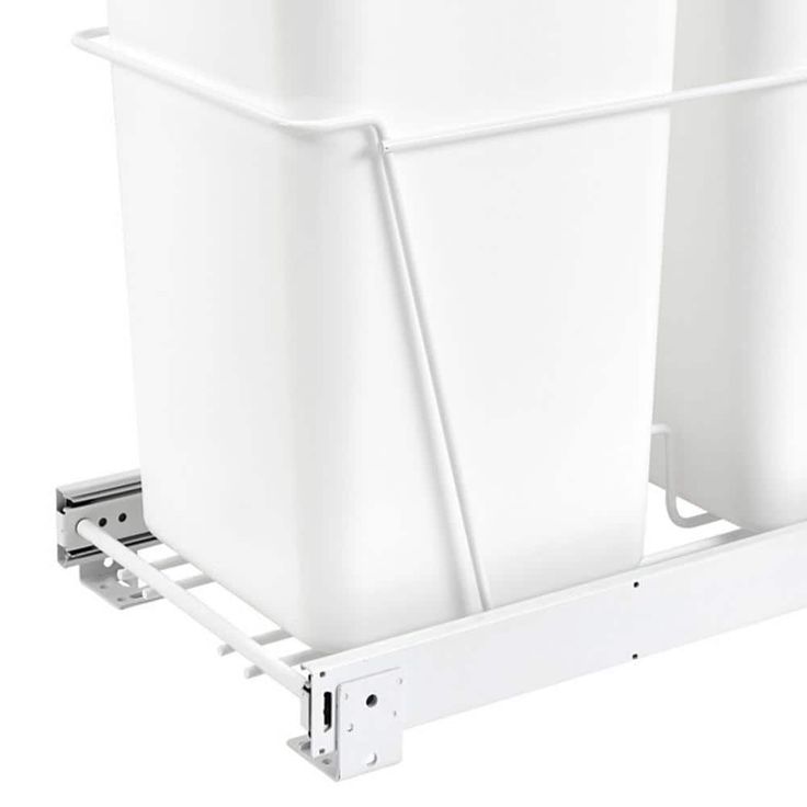 Rev-A-Shelf 27-Quart Plastic Pull Out Trash Can