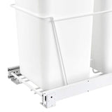 Rev-A-Shelf 27-Quart Plastic Pull Out Trash Can