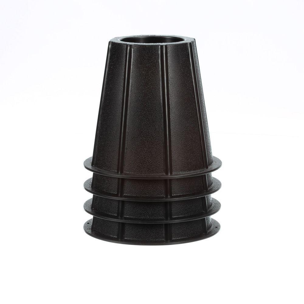 Black Bed Risers(Set of 4) - Super Arbor