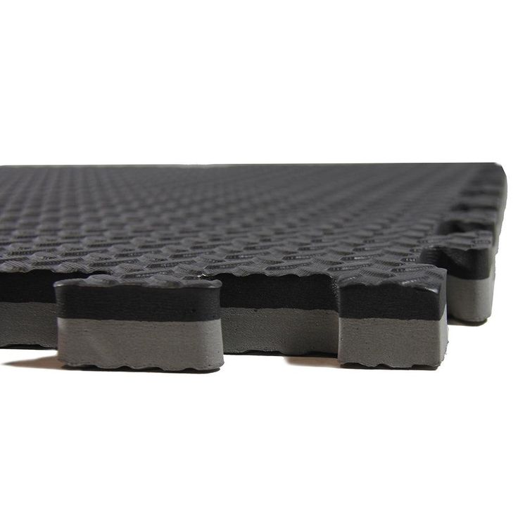 Clevr Extra-Thick EVA Foam Interlocking Gym Floor Mat, 12 pcs, 48 sq. ft.