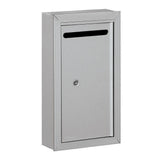2260 Series Sandstone Slim Recessed-Mounted Private Letter Box with Commercial Lock - Super Arbor