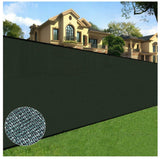 BOEN 5-ft H x 50-ft W Green Polyethelene Chain Link Fence Screen