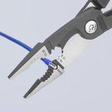 KNIPEX 8.35-in Insulated Electrical Pliers