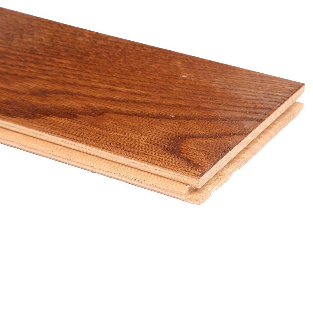 Bruce American Vintage Scraped Fall Classic 3/4 in. T x 5 in. W x Varying L Solid Hardwood Flooring (23.5 sq. ft. / case) - Super Arbor