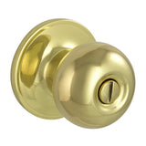 Jeffir Aged Bronze Privacy Bed/Bath Door Knob - Super Arbor