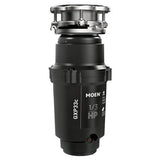 Moen Lite Series 1/3 -HP Continuous Feed Garbage Disposal with Power Cord and Universal Mount