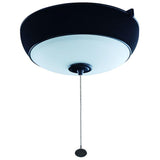 Natural Iron Ceiling Fan Audio Light Kit with Bluetooth Technology