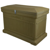 Oak Premium Horizontal Architectrual ParcelWirx Delivery Drop Box Hinged Lid with Swinging Latch for Locking - Super Arbor