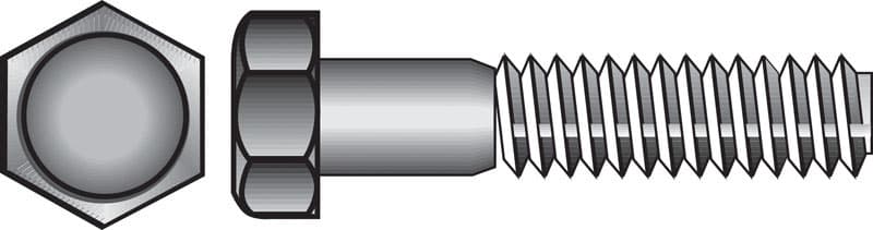 Hillman 3/4 in. Diameter x 8 in. Length Zinc-Plated Steel Hex Bolt, 20-Pack