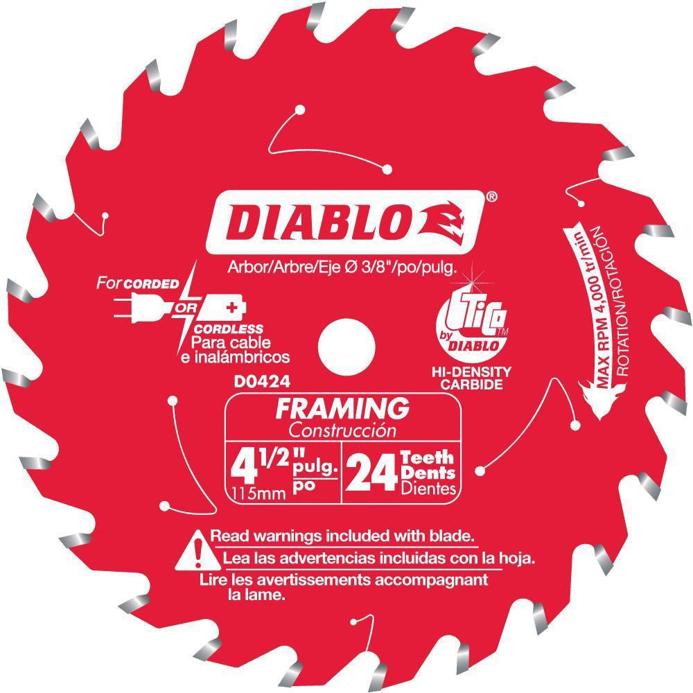 7-1/4 in. 24-Tooth Carbide Framing Circular Saw Blade Value Pack (2-Pack) - Super Arbor