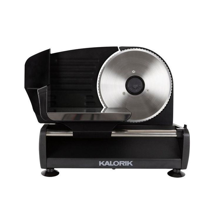 200 W Black Professional Food Slicer