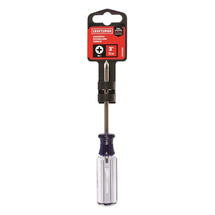 CRAFTSMAN Acetate Handle #1 Phillips Screwdriver