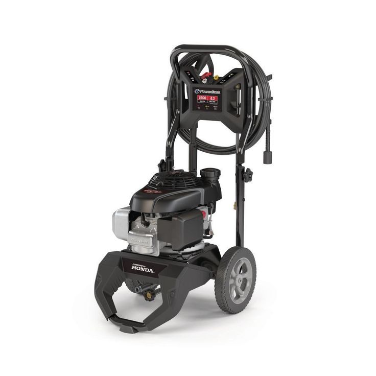 PowerBoss 2800 PSI 2.3 GPM Cold Water Gas Pressure Washer with Honda GCV160 OHV Engine and Quick Connect Spray Tips