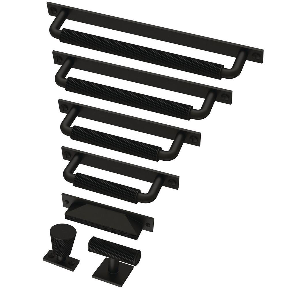 Averland 1-5/8 in. (42mm) Matte Black Cabinet Knob - Super Arbor
