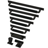 Averland 1-5/8 in. (42mm) Matte Black Cabinet Knob - Super Arbor