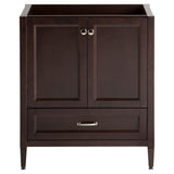 Claxby 48 in. W x 34 in H x 22 in. D Bath Vanity Cabinet Only in Cream - Super Arbor