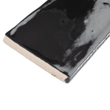 Merola Tile Chester Matte Nero 3 in. x 6 in. Ceramic Wall Subway Tile (6.02 sq. ft. / Case)