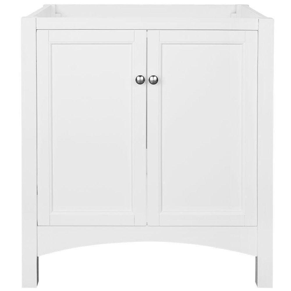 Haven 24 in. W Bath Vanity Cabinet Only in White - Super Arbor