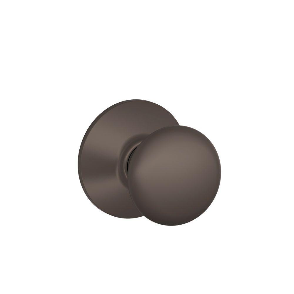 Plymouth Series Bright Brass Passage Hall/Closet Door Knob - Super Arbor