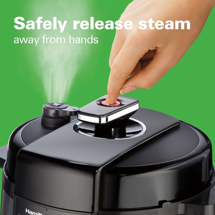 Multi-Function 6 Qt. Black Electric Pressure Cooker