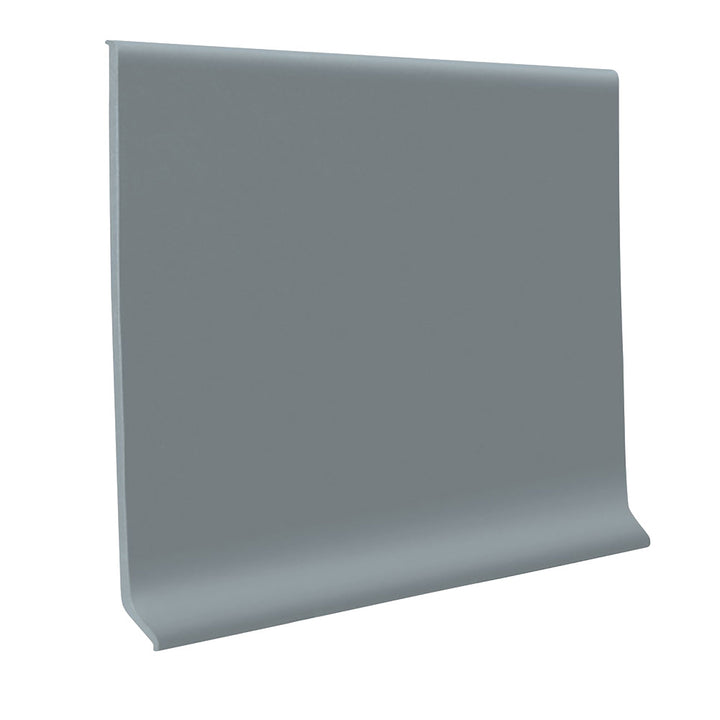 Flexco Medium Gray 0.125-in T x 6-in W x 48-in L Vinyl Wall Base